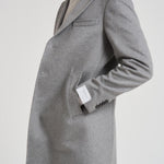Cappotto uomo monopetto grigio chiaro DUBLINO C721164 BRERAS