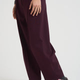Pantalone donna balloon bordeaux I37 D94 LIVIANA CONTI