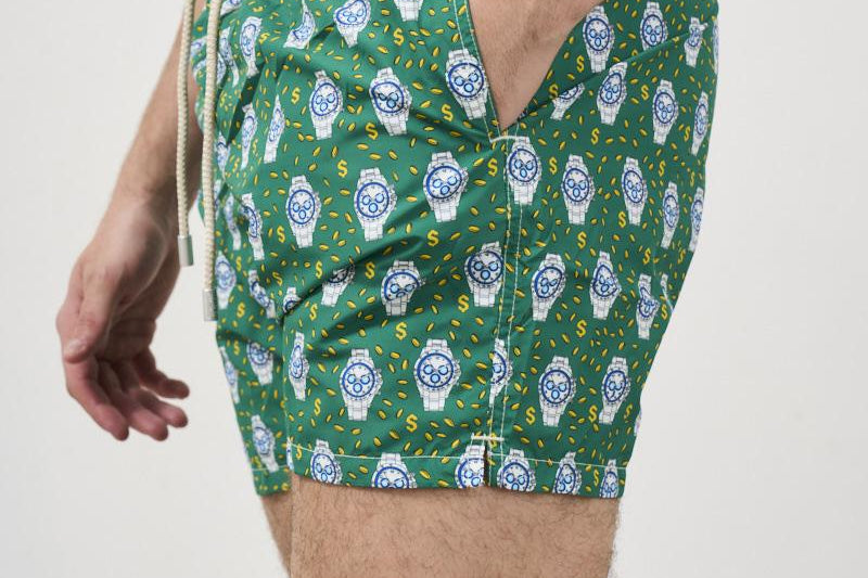 Costume da bagno uomo con stampa LIG0003 04343F51 MC2 SAINT BARTH