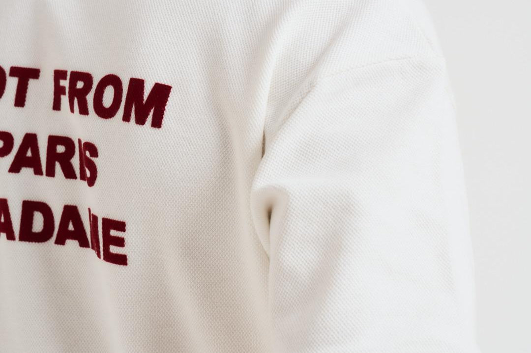 T-shirt uomo girocollo panna e bordeaux TS262 CO167OW DROLE DE MONSIEUR
