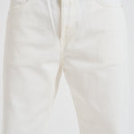 Jeans uomo dritto in denim bianco GMP01186 P00098010190 GOLDEN GOOSE