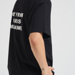 T-shirt uomo girocollo nera TS203 CO0002BL DROLE DE MONSIEUR
