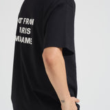 T-shirt uomo girocollo nera TS203 CO0002BL DROLE DE MONSIEUR