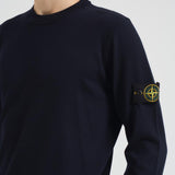 Maglia uomo girocollo blu 5100071 S00C4V0020 STONE ISLAND