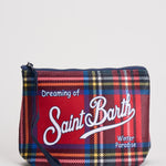 Pochette donna Aline tartan rossa ALINE WTARTAN41 MC2 SAINT BARTH