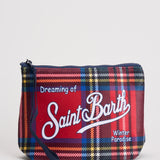 Pochette donna Aline tartan rossa ALINE WTARTAN41 MC2 SAINT BARTH