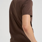 T-shirt uomo marrone SH000760 MORO ACCADEMIE TESSILI