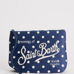 Pochette donna Aline a pois blu ALINE REGPOIS61 MC2 SAINT BARTH