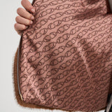 Bomber donna in ecopelliccia marrone GI000318D 8800 HERNO