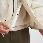 Giubbotto Crinkle Reps Ny Quilted-Tc panna 4100023 S0186V0093 STONE ISLAND