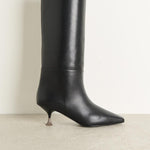 Stivali "Anita" in pelle liscia NANCY 055OXFORDBLACK 3JUIN