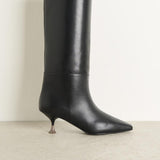 Stivali "Anita" in pelle liscia NANCY 055OXFORDBLACK 3JUIN