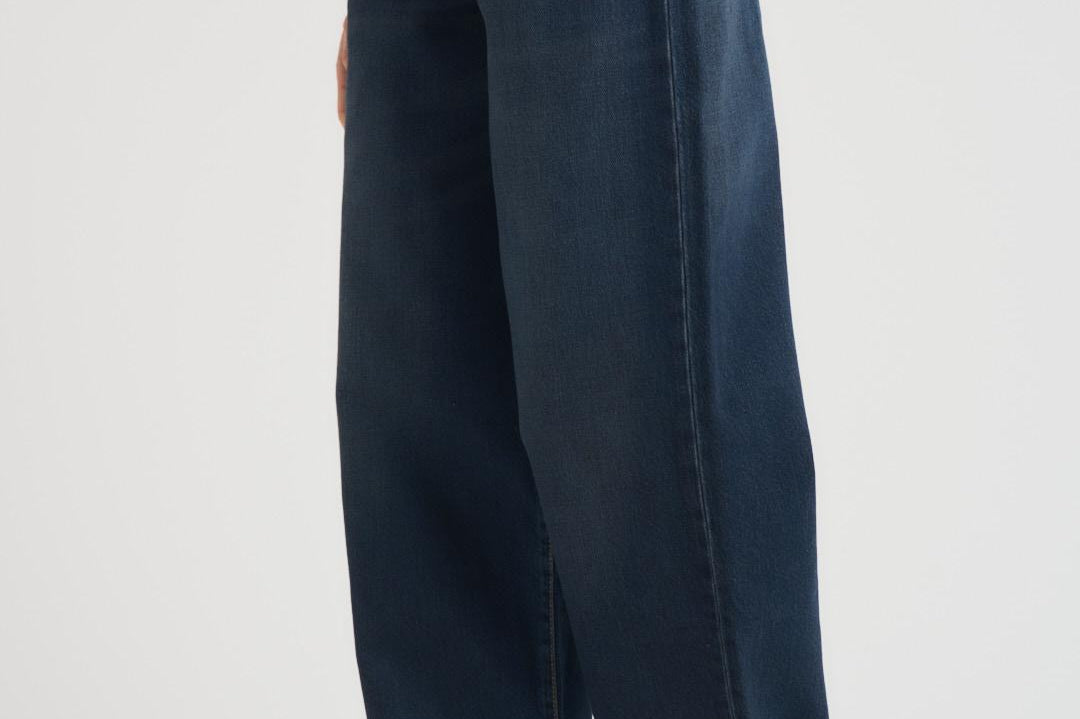 Jeans Poppy donna in denim scuro POPPY DUSTYBLUE ICON DENIM