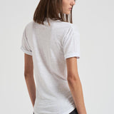 T-shirt donna Koldi bianca logo oro TS0004FA A1N10EWHLG MARANT ETOILE