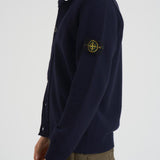 Cardigan uomo con bottoni blu 5100047 S00A3V0020 STONE ISLAND