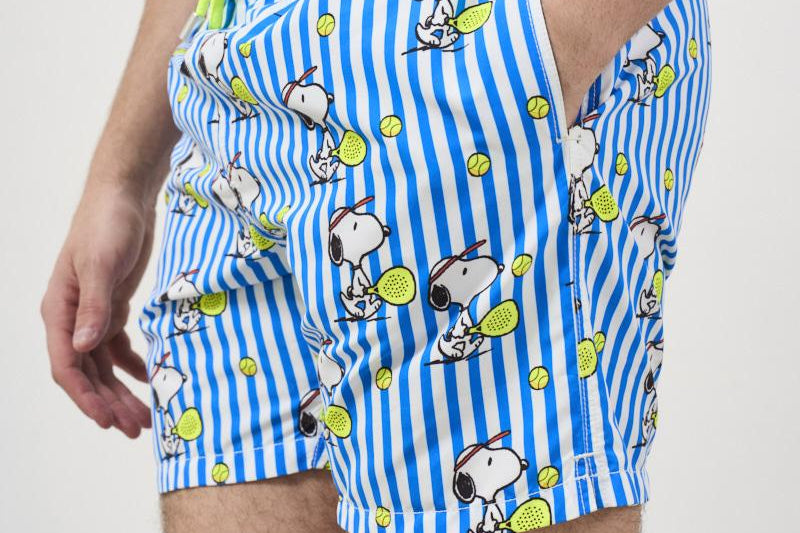 Costume da bagno uomo con stampa GUS0001 00570FS17 MC2 SAINT BARTH