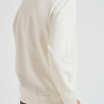 Felpa uomo girocollo bianca 6100028 S0A20V0093 STONE ISLAND