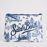 Pochette donna Aline fantasia montagna blu ALINE WINTERL01 MC2 SAINT BARTH