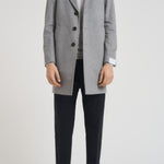 Cappotto uomo monopetto grigio chiaro DUBLINO C721164 BRERAS