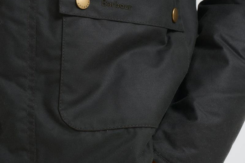 Giacca uomo Reelin cerata verde MWX1106 SG51 BARBOUR