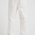 Jeans uomo dritto in denim bianco GMP01186 P00098010190 GOLDEN GOOSE