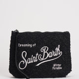 Pochette donna Aline in tweed nera ALINE TWEED00 MC2 SAINT BARTH