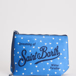 Pochette donna Aline a pois celeste ALINE MINIART30 MC2 SAINT BARTH