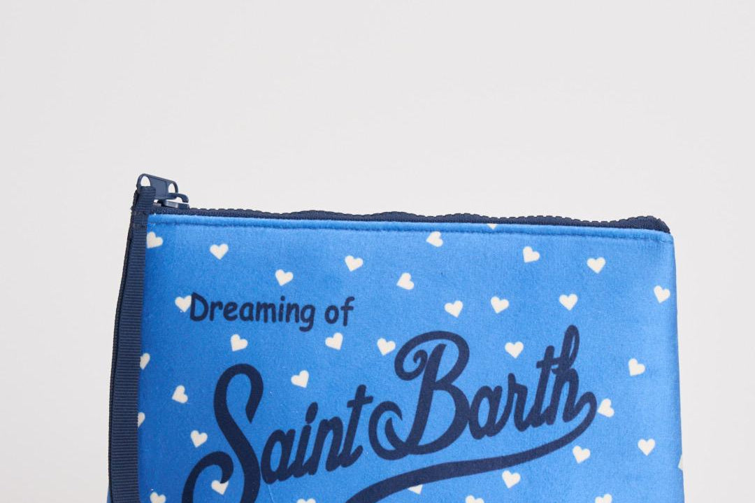 Pochette donna Aline a pois celeste ALINE MINIART30 MC2 SAINT BARTH
