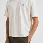 T-shirt uomo girocollo bianca 2100025 S0115V0093 STONE ISLAND