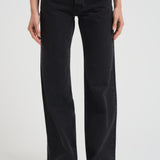 Jeans donna Hugh in denim nero 1134009 VINTAGEBLACK ANINE BING