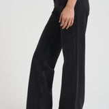 Jeans donna Hugh in denim nero 1134009 VINTAGEBLACK ANINE BING