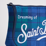 Pochette donna Aline tartan blu e verde ALINE WTARTAN65 MC2 SAINT BARTH