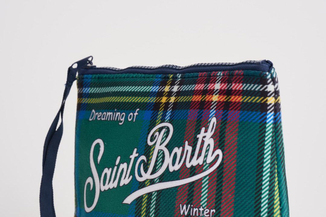 Pochette donna Aline tartan verde ALINE WTARTAN51 MC2 SAINT BARTH