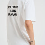 T-shirt uomo girocollo bianca TS203 CO0002OPW DROLE DE MONSIEUR