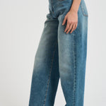 Jeans Poppy donna in denim chiaro POPPY AGEDSTONE ICON DENIM