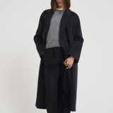Cappotto donna in lana antracite DIANE DARK GREY ACCADEMIE TESSILI