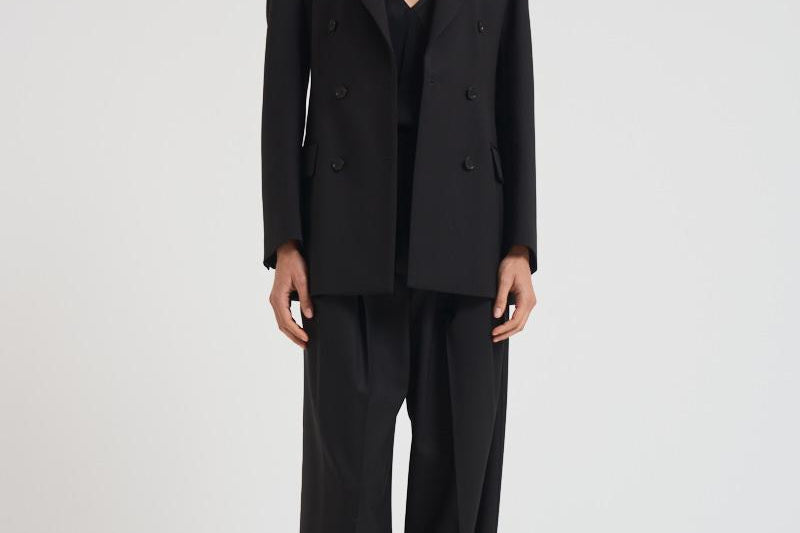 Giacca donna doppiopetto Liliuxy nera D420436 LILIUXY013NERO P.a.r.o.s.h.