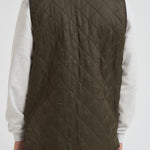 Gilet uomo trapuntato Polarquilt verde MLI0002 OL91 BARBOUR