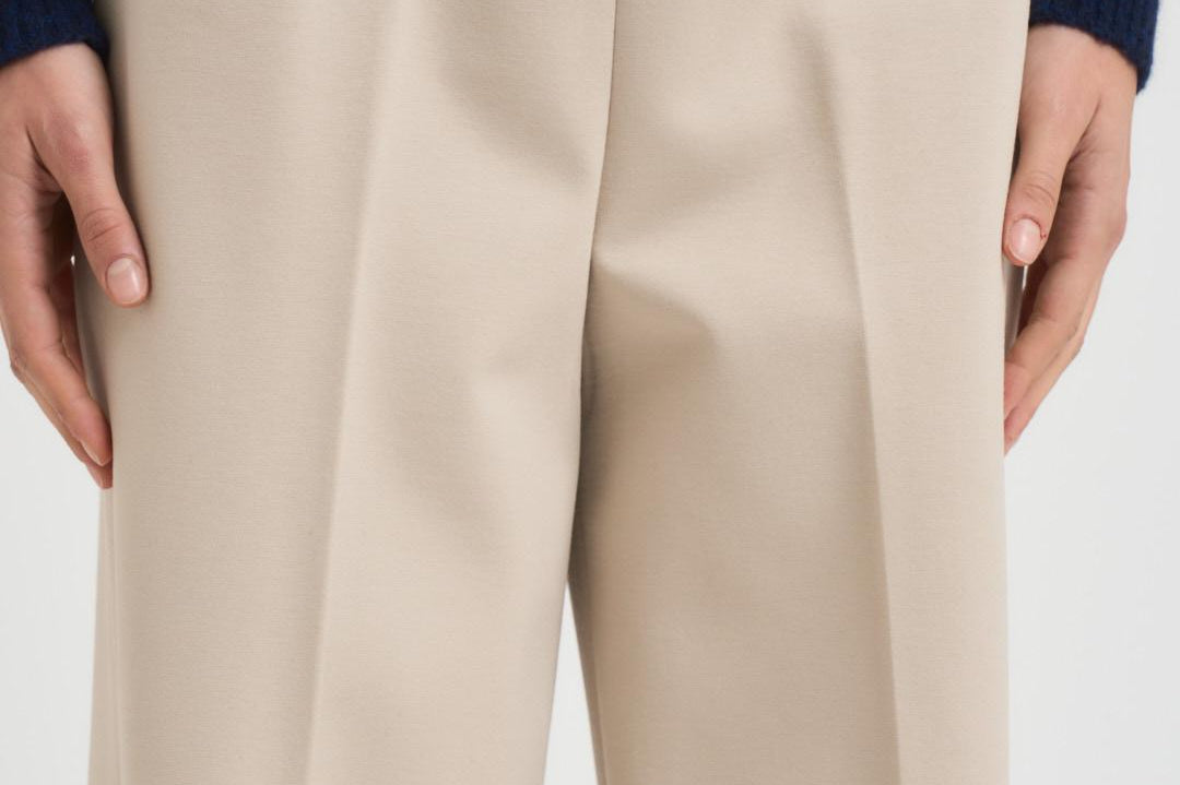 Pantalone donna a palazzo gesso L5WI53 W45 LIVIANA CONTI