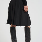Gonna donna midi Gimmy nera GIMMY 005 MAX MARA STUDIO