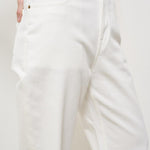 Jeans donna Kim in denim bianco GWP00844 P00098010190 GOLDEN GOOSE
