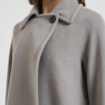 Cappotto donna lungo Tenzone grigio TENZONE 032 MAX MARA STUDIO