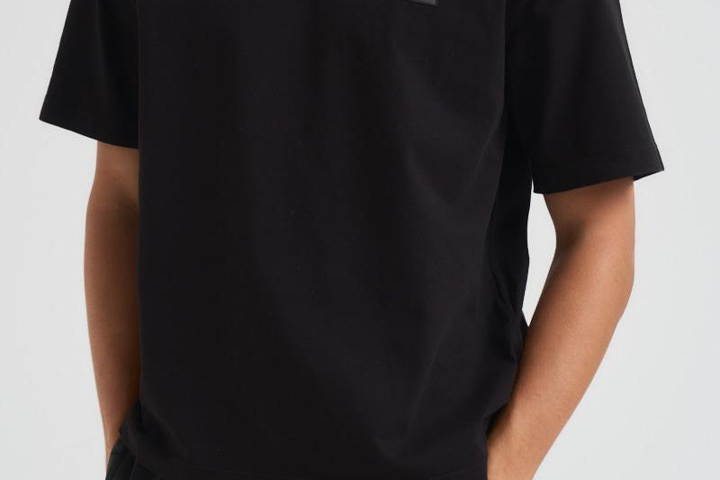 T-shirt uomo girocollo nera 2100025 S0115V0029 STONE ISLAND