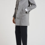 Cappotto uomo monopetto grigio chiaro DUBLINO C721164 BRERAS