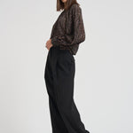 Maglia girocollo svasata in lamé N17 BK01CLS80E3 MISSONI