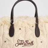 Borsa donna Colette a trecce panna COLETTEWL BRAID12 MC2 SAINT BARTH