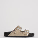 Sandalo donna Arizona taupe con borchie 1027870 TAUPE BIRKENSTOCK