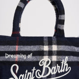 Borsa donna Colette tartan nera COLETTEWL TART0041 MC2 SAINT BARTH
