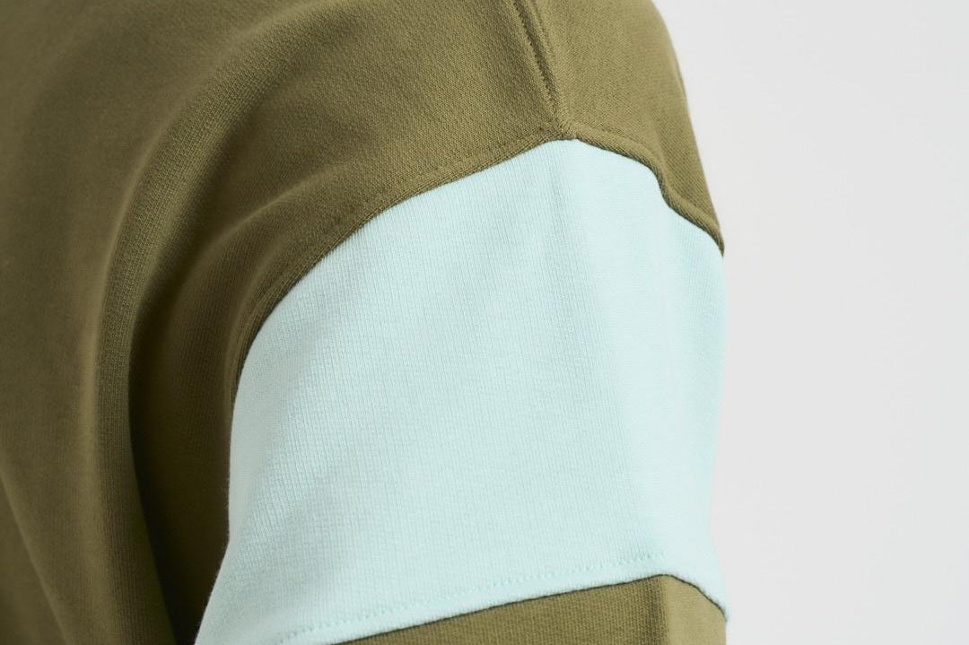Polo uomo verde e celeste PL154 CO127LKK DROLE DE MONSIEUR