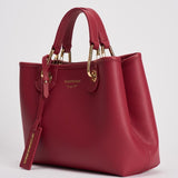 Borsa a mano donna in pelle rossa EW000361 AF12036M5068 EMPORIO ARMANI